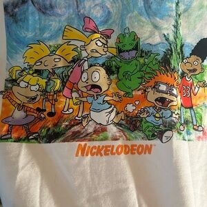 Nickelodeon Cartoon Graphic Sweater